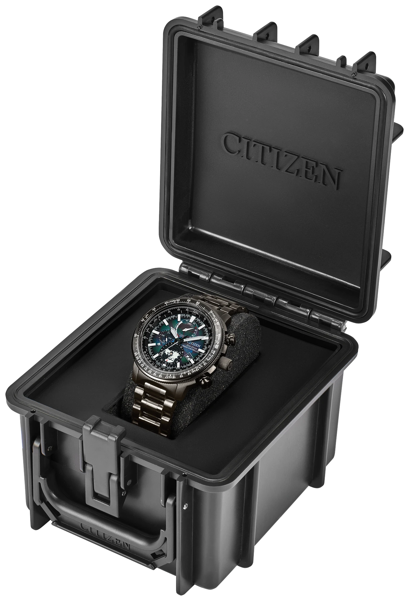 Promaster Geo Trekker Multiple Dial Stainless Steel Bracelet